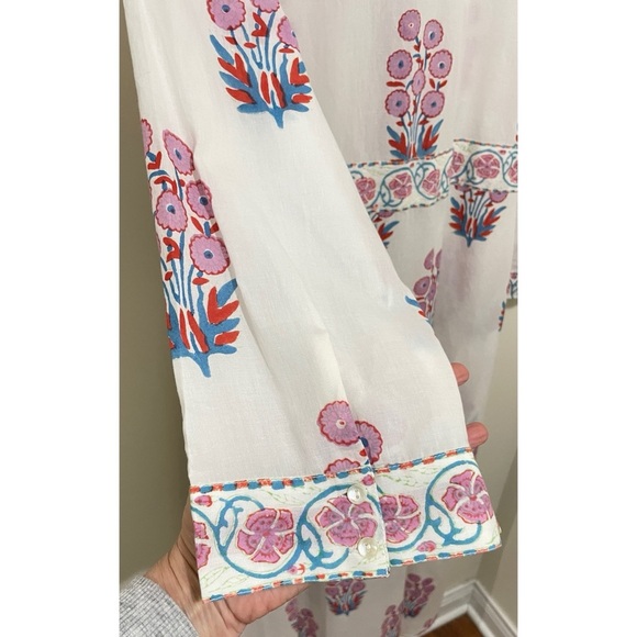 EUC Oliphant Marigot Shirt Dress Maxi Dress, Size XL - Picture 12 of 15